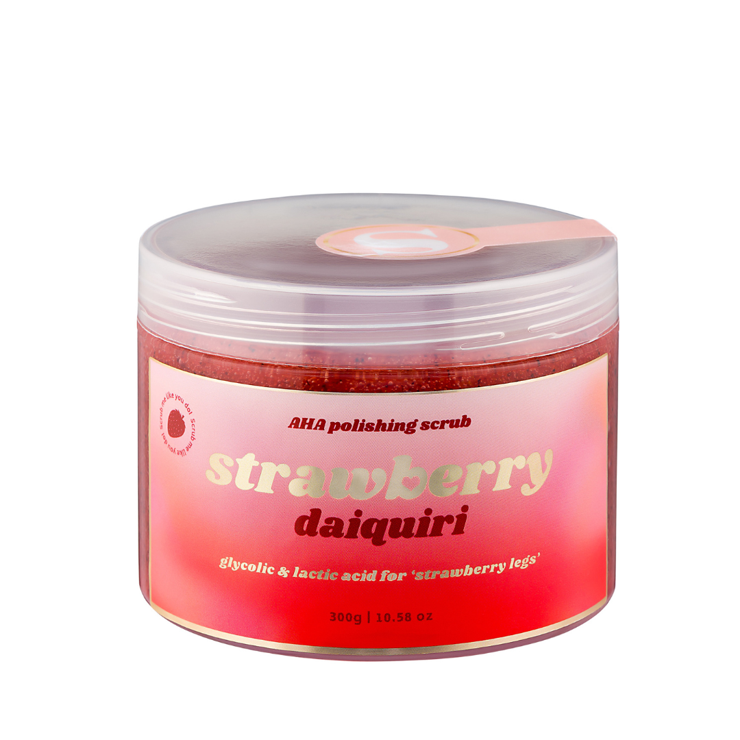 Strawberry Daiquiri - AHA Glycolic & Lactic Acid Body Scrub