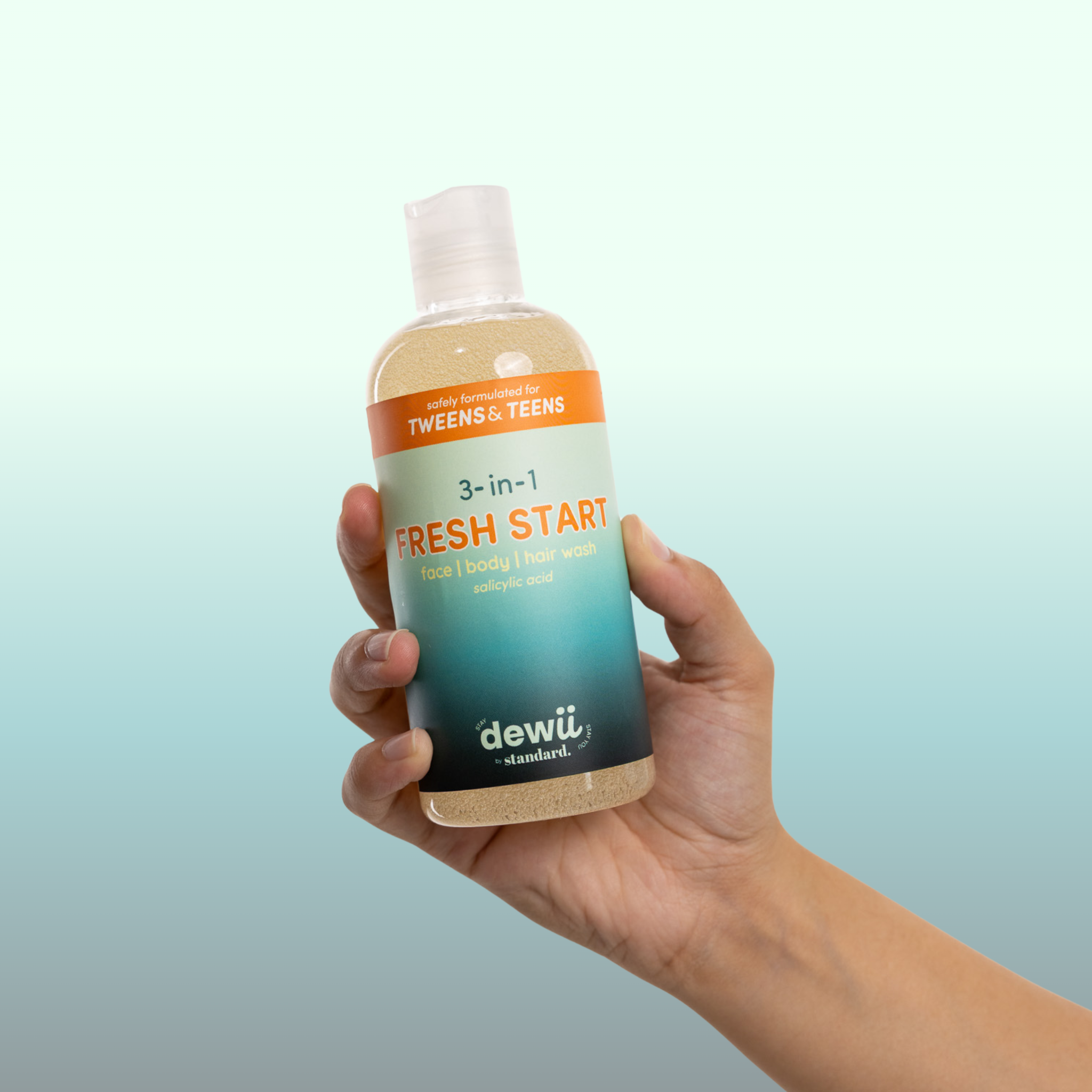 Fresh Start 3-in-1 Wash for Boys with Salicylic Acid | DEWII