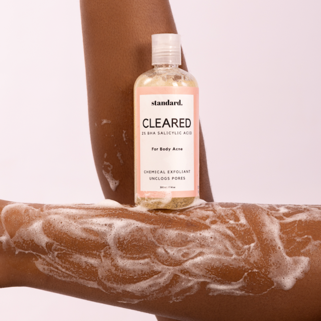 Cleared- 2% Salicylic Acid Body Wash for Body Breakouts