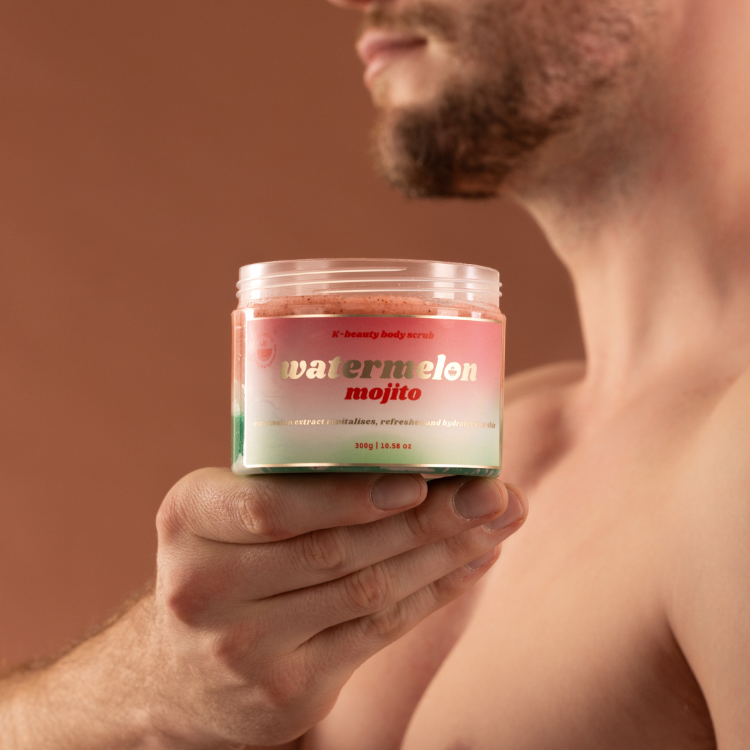 Watermelon Mojito Body Scrub with Niacinamide & Watermelon Extract
