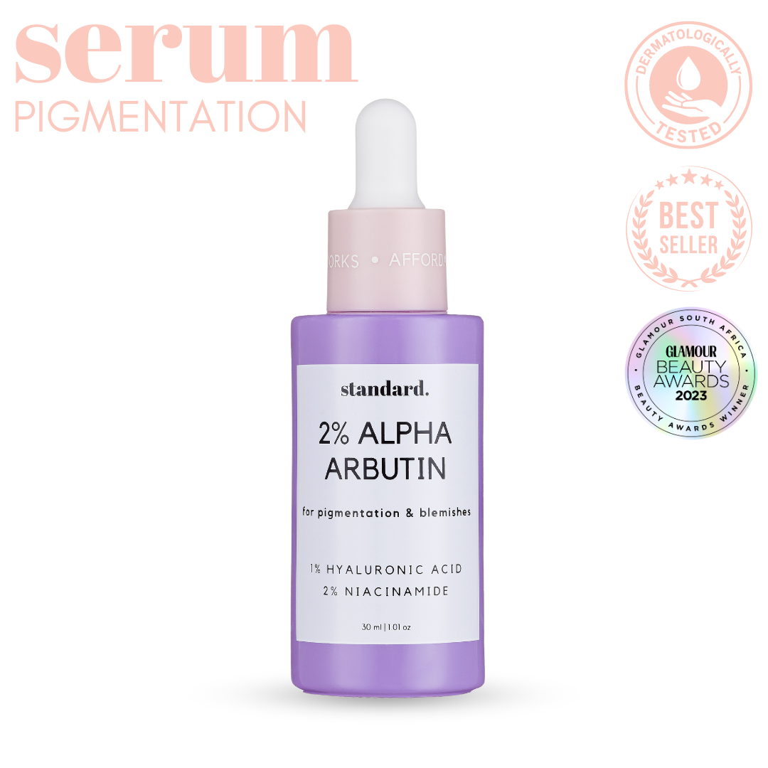 2% Alpha Arbutin Serum with 1% Hyaluronic Acid & Niacinamide