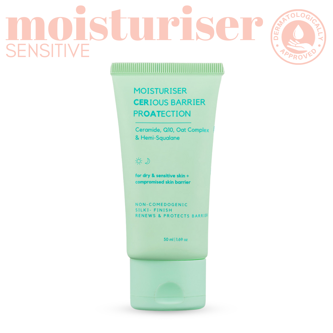 CERious Moisturiser with 4% Ceramide, Q10, Panthenol & Oat Extract