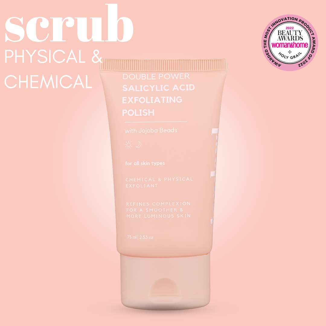 Face Scrub - Salicylic Acid Exfoliating Polish with Jojoba Beads