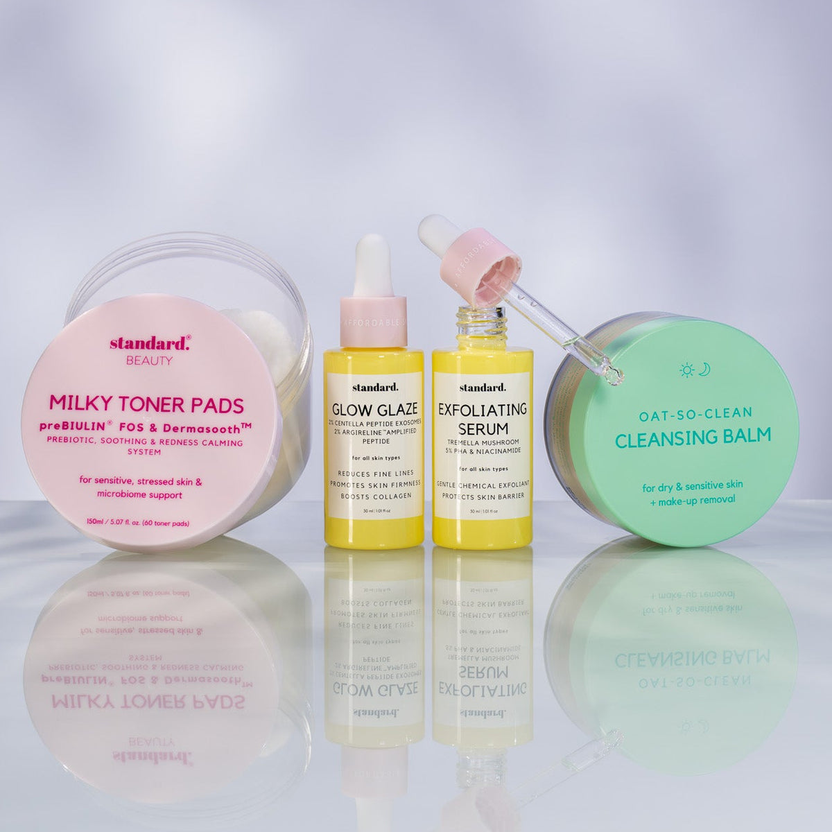 Glass Skin Reset™ : 4-Step K-Beauty Inspired Routine