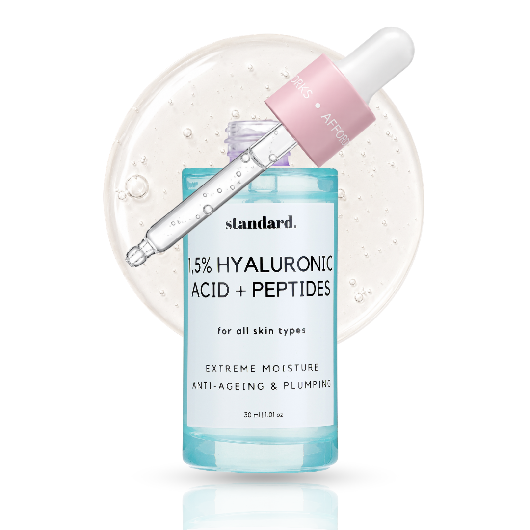 Hyaluronic Acid 1,5% & Reneseed™ Peptides Serum (Retinol Alternative)