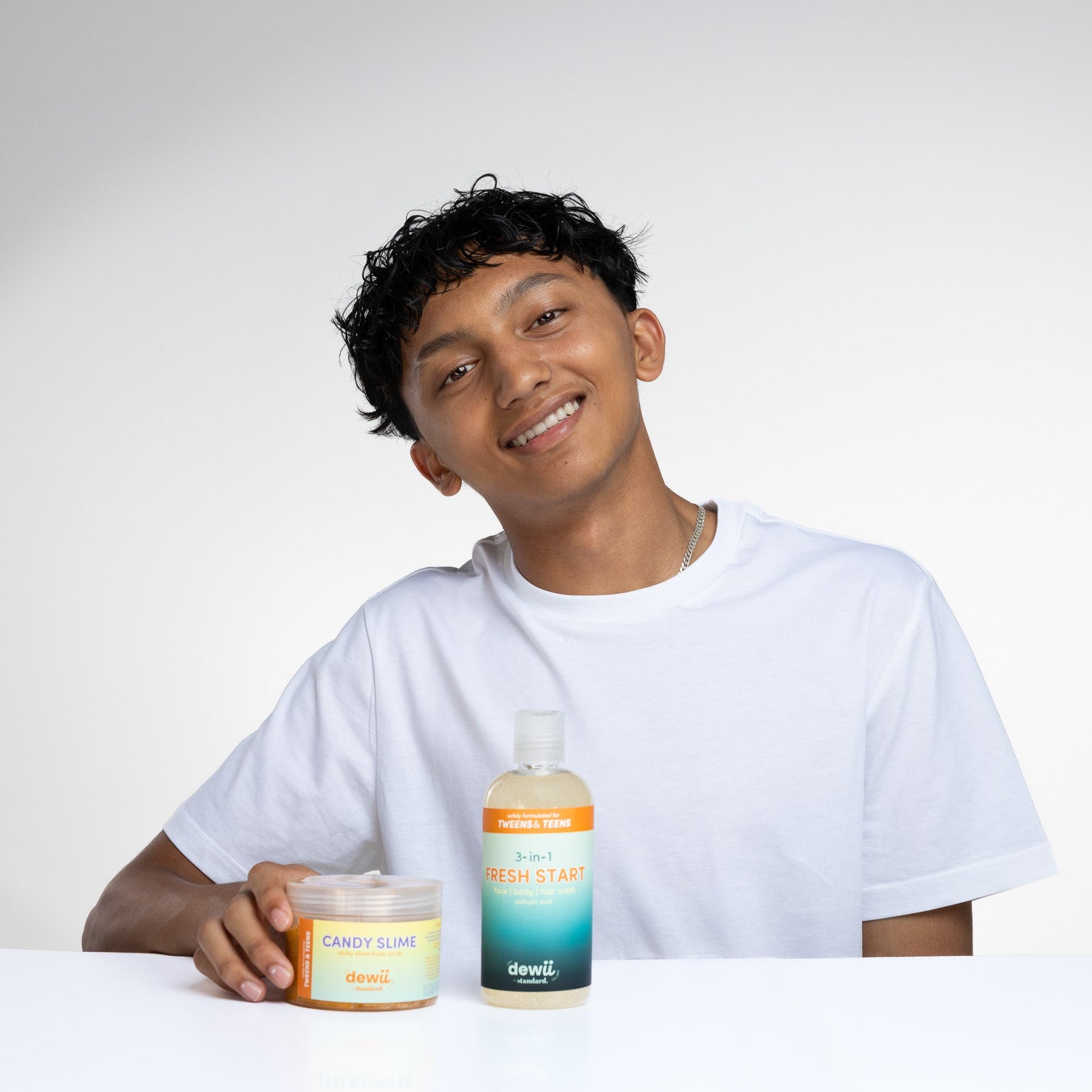 Fresh Start 3-in-1 Wash for Boys with Salicylic Acid | DEWII