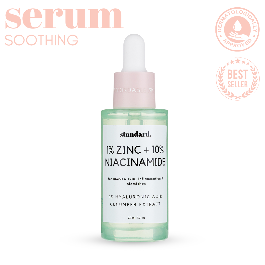 10% Niacinamide & 1% Zinc Serum with Hyaluronic Acid