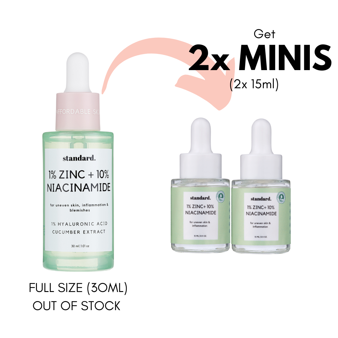 10% Niacinamide & 1% Zinc Serum with Hyaluronic Acid