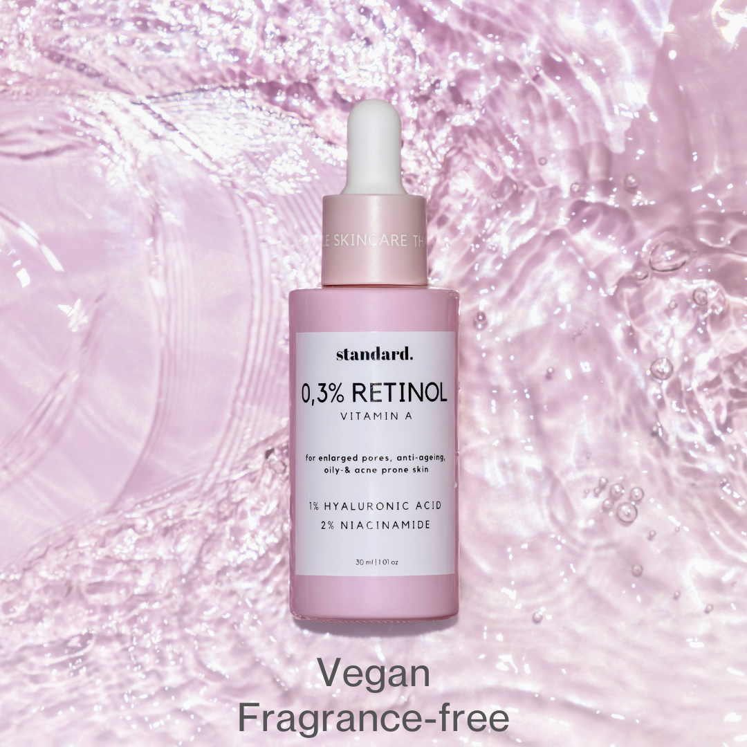 Retinol 0,3 (Vitamin A) % Serum with Niacinamide & Hyaluronic Acid