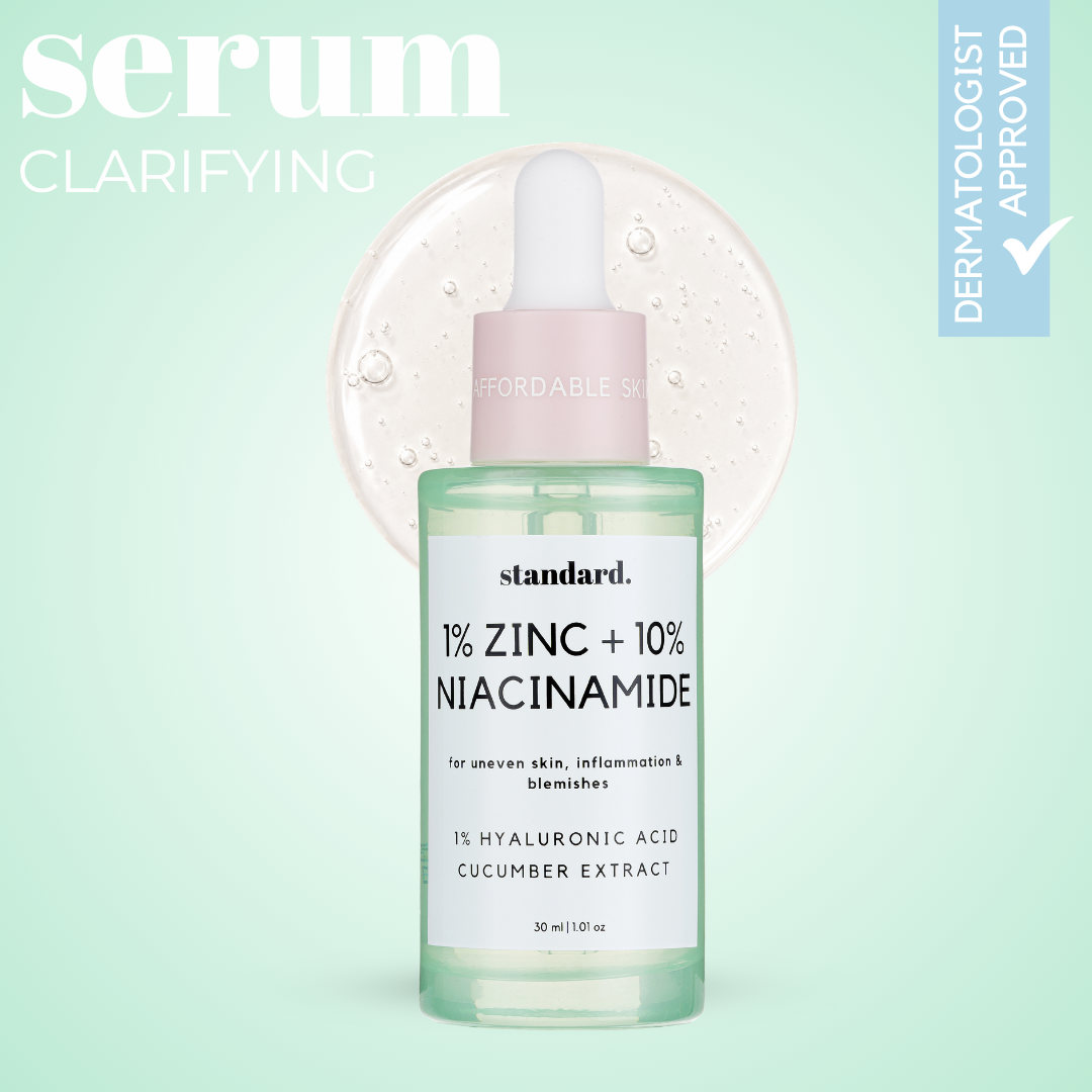10% Niacinamide Serum with 1% Zinc & Hyaluronic Acid