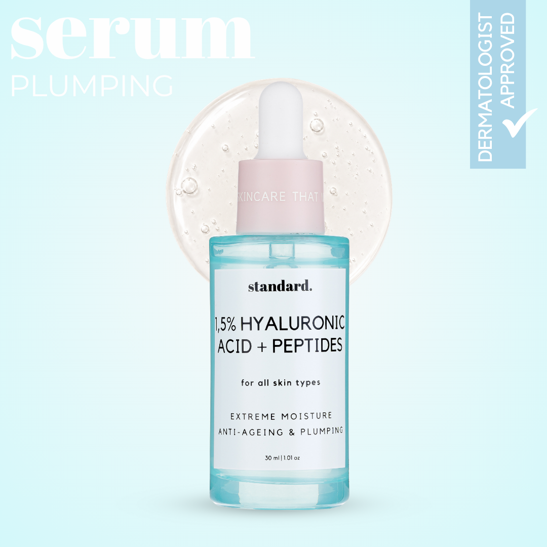Hyaluronic Acid 1,5% & Reneseed™ Peptides Serum (Retinol Alternative)