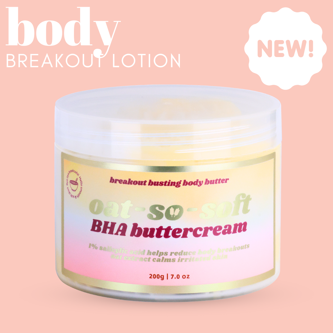 Oat-So-Soft Buttercream with Oat Extract & 1% Salicylic Acid