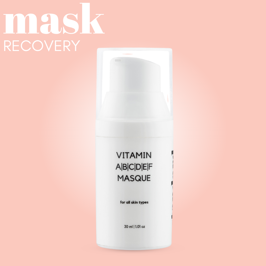 Vitamin A|B|C|D|E|F Mask | Multi-Vitamin Face Mask for Dry & Tired Skin
