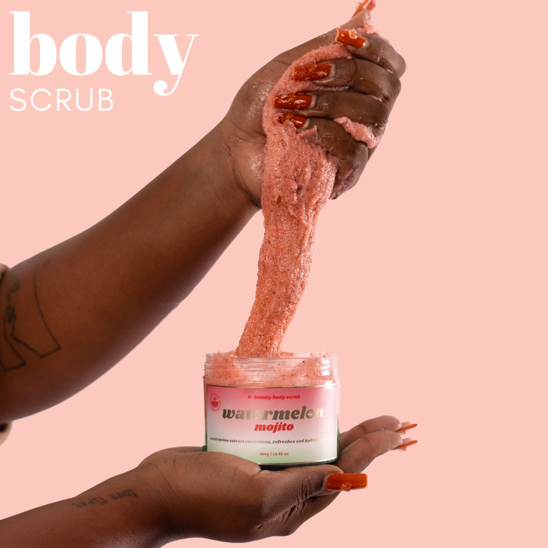 Watermelon Mojito Body Scrub with Niacinamide & Watermelon Extract