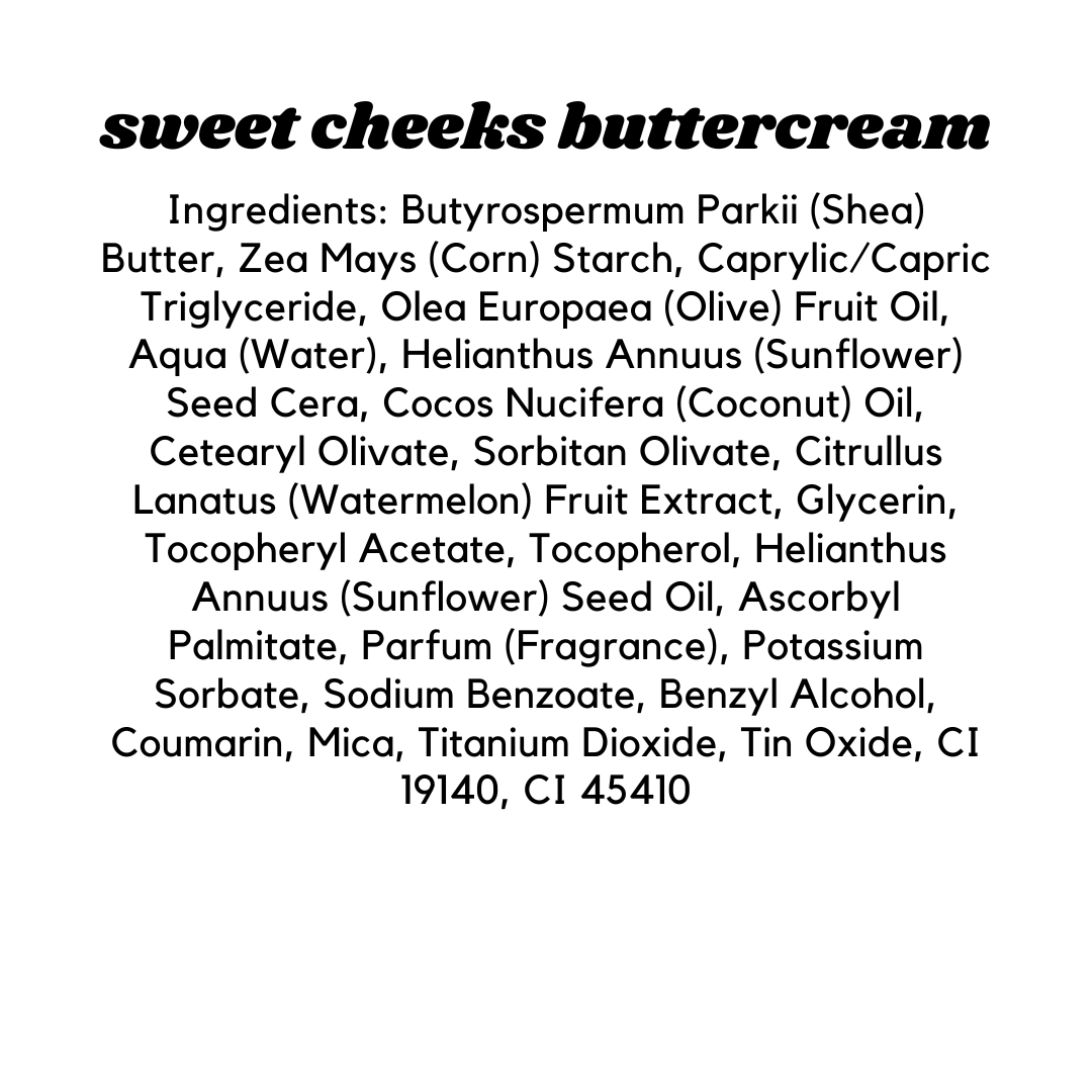 Sweet Cheeks Whipped Buttercream