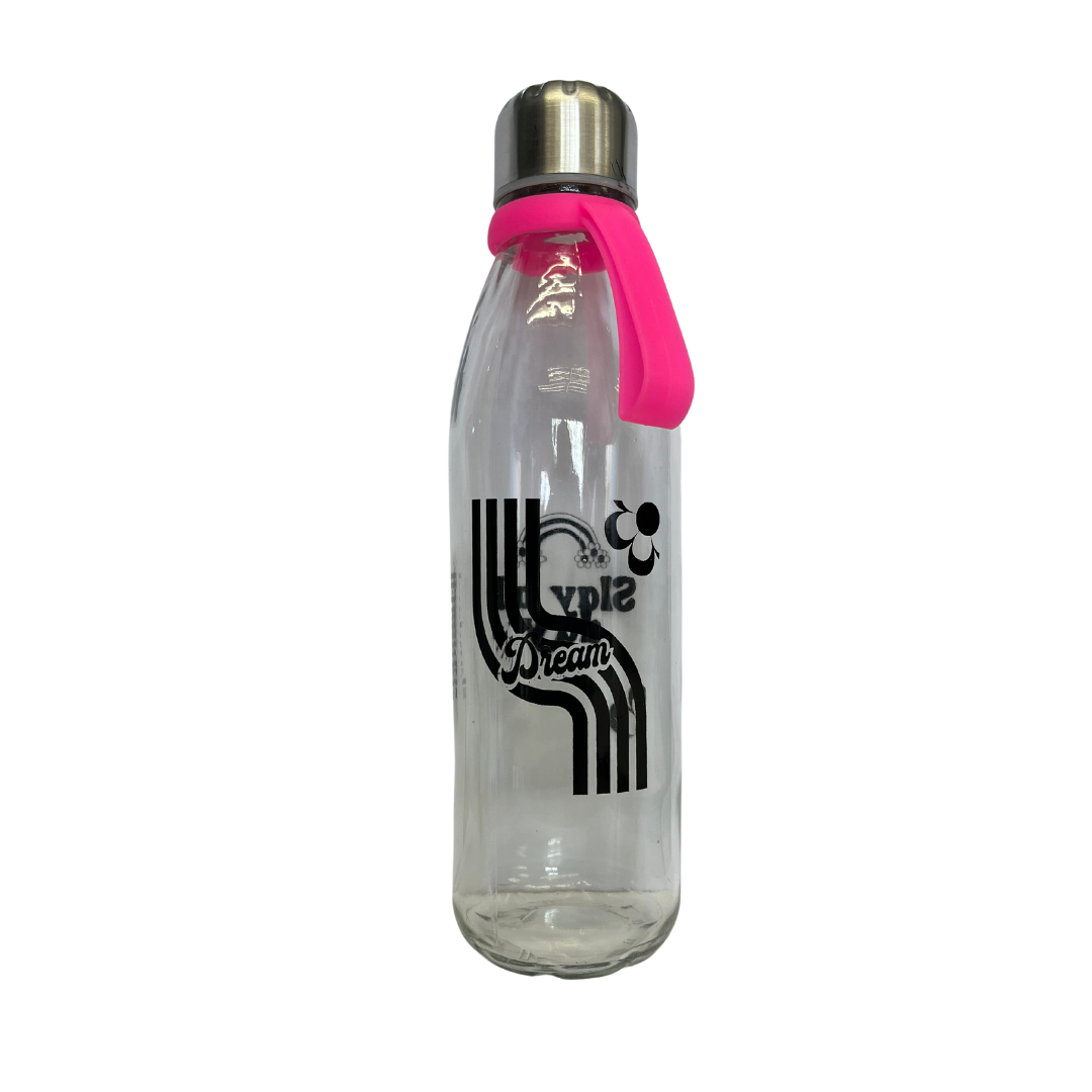 &quot;Slay all day&quot; Glass Waterbottle