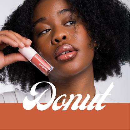 Donut Tinted Lip Glaze with Hyaluronic Acid &amp; Tripeptides