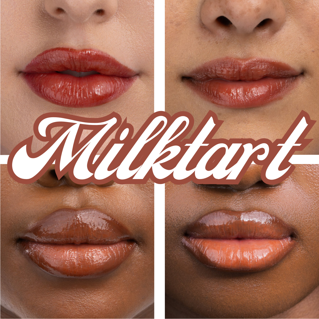 Milktart Tinted Lip Glaze with Hyaluronic Acid & Tripeptides