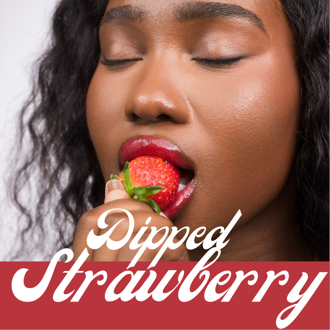 Dipped Strawberry Tinted Lip Glaze with Hyaluronic Acid &amp; Tripeptides