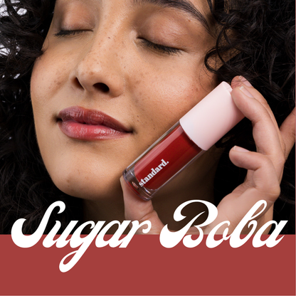 Sugar Boba Tinted Lip Glaze with Hyaluronic Acid &amp; Tripeptides