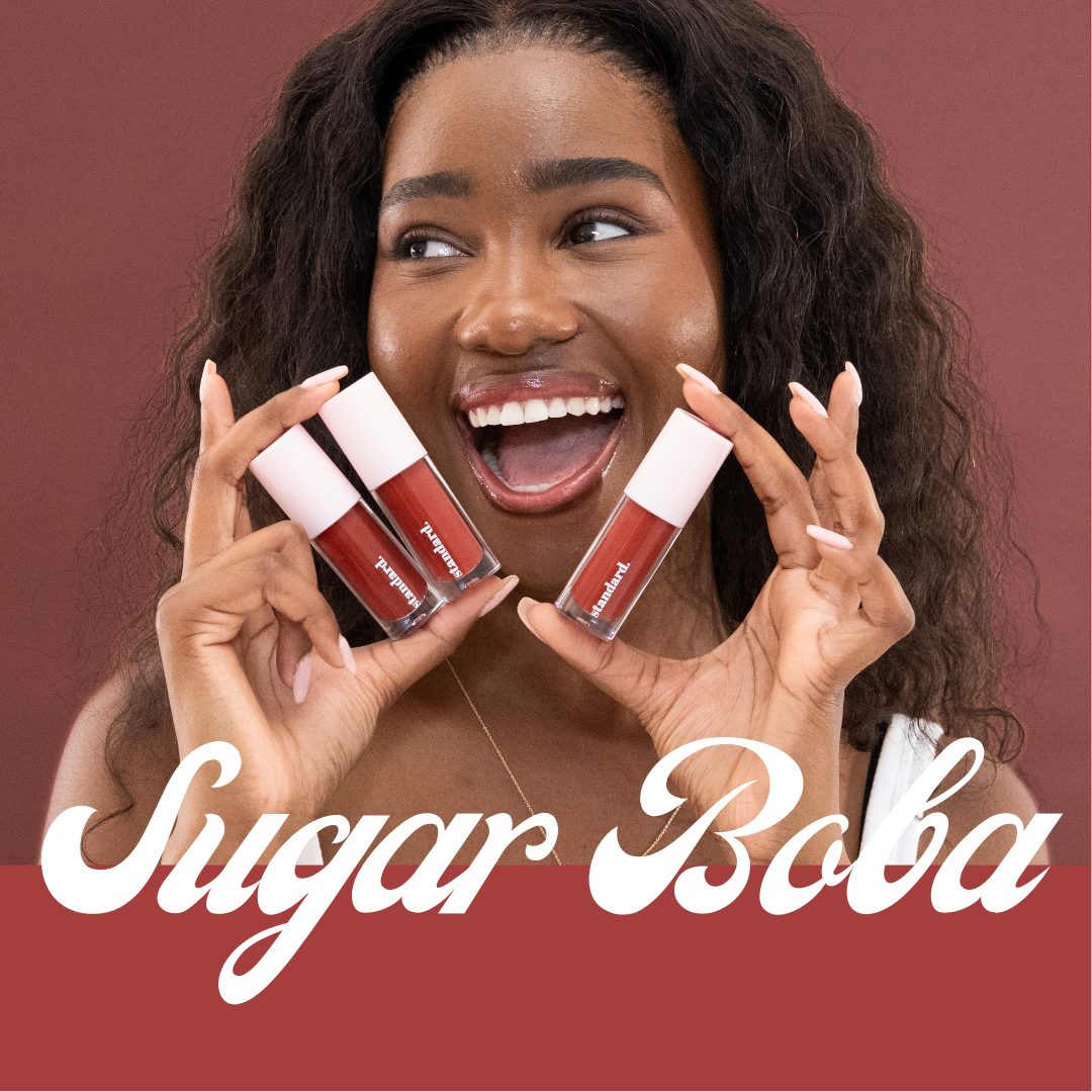 Sugar Boba Tinted Lip Glaze with Hyaluronic Acid &amp; Tripeptides