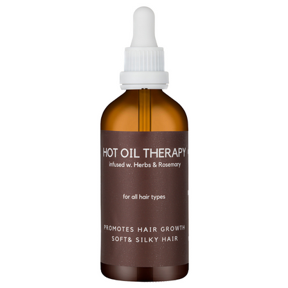 Hot Oil Hair Therapy with Rosemary
