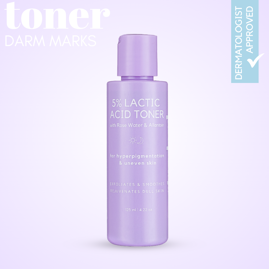 AHA Lactic Acid 5% Toner with Allantoin for Dark Marks