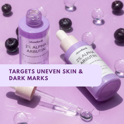 2% Alpha Arbutin Serum with 1% Hyaluronic Acid &amp; Niacinamide