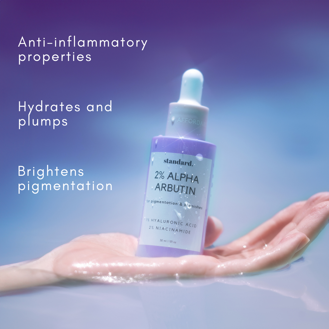 2% Alpha Arbutin Serum with Hyaluronic Acid