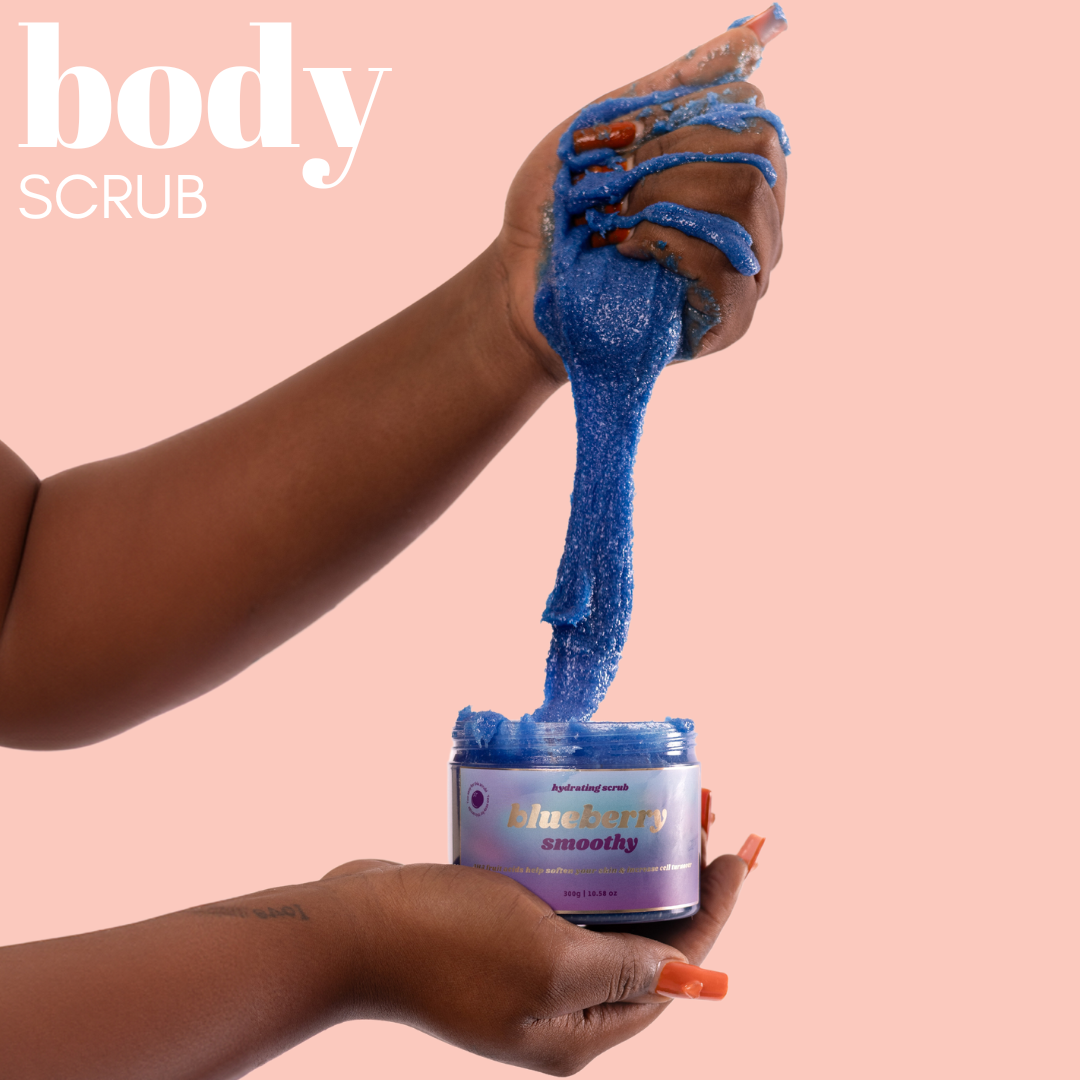 Blueberry Smooth-y Scrub with AHA Fruit Acids