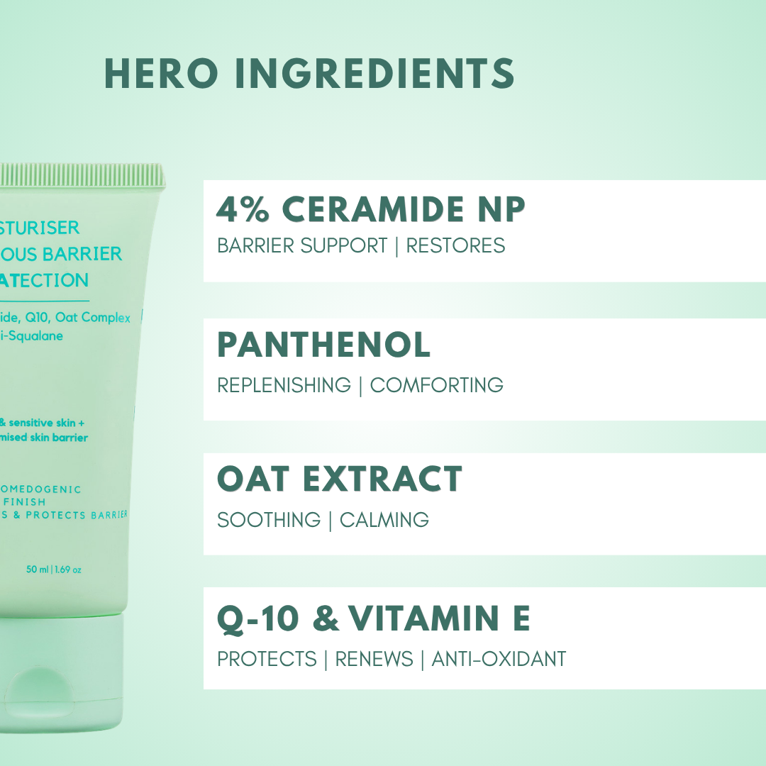 CERious Moisturiser with 4% Ceramide, Q10, Panthenol &amp; Oat Extract