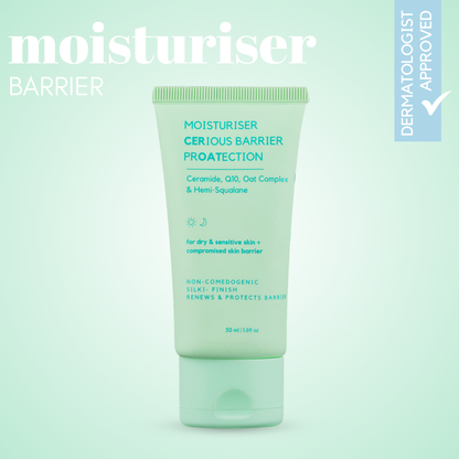 CERious Moisturiser with 4% Ceramide, Q10, Panthenol &amp; Oat Extract