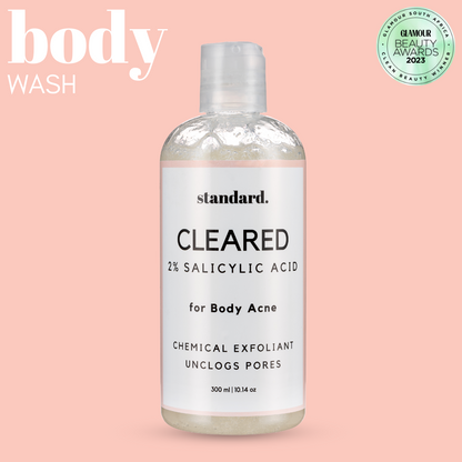 Cleared- 2% Salicylic Acid Body Wash