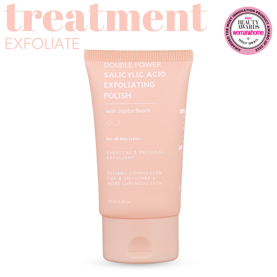 Face Scrub -  Salicylic Acid Exfoliating Polish with Jojoba Beads