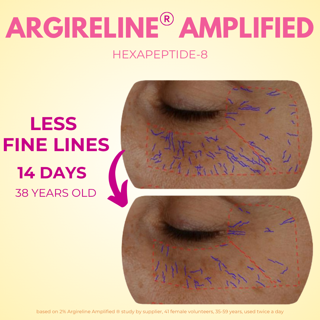 Glow Glaze Serum with 2% Argireline® Amplified, 2% PDRN Centella Reversa™ Plant Stem Cells, 2% Ceramide, 2% Hyaluronic Acid