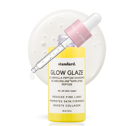 Glow Glaze Serum with 2% Argireline® Amplified, 2% PDRN Centella Reversa™ Plant Stem Cells, 2% Ceramide, 2% Hyaluronic Acid