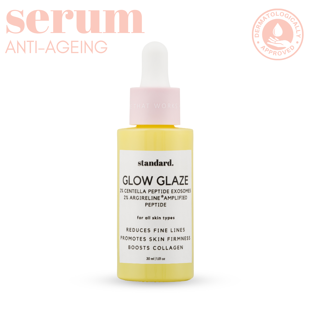 Glow Glaze Serum with 2% Argireline Amplified, Ceramide, Hyaluronic Ac ...