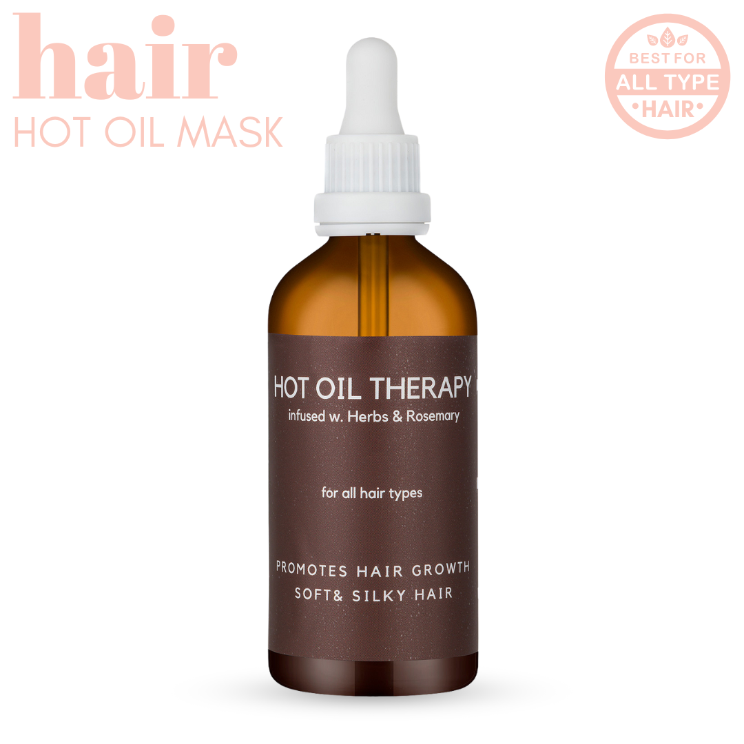 Hot Oil Hair Therapy with Rosemary