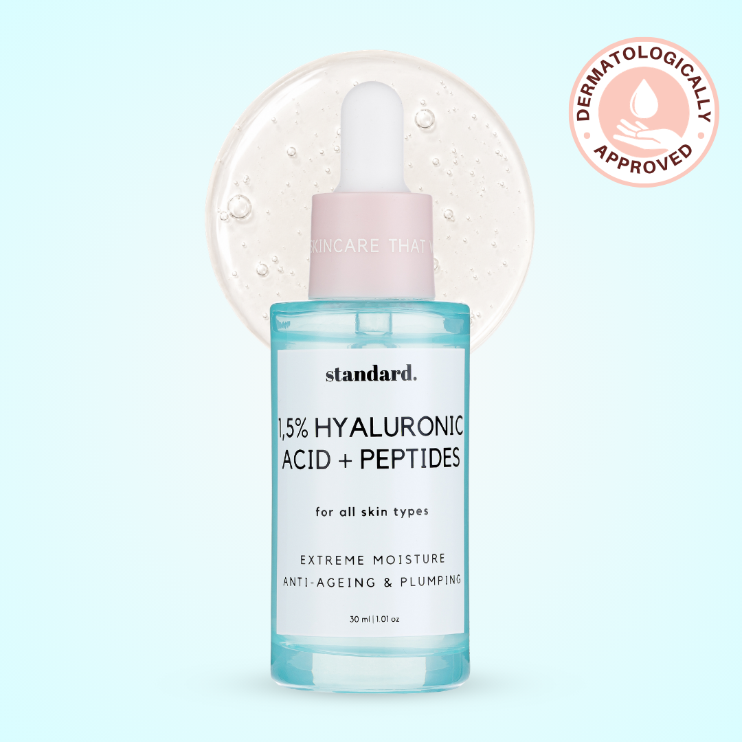 Hyaluronic Acid 1,5% &amp; Reneseed™ Peptides Serum (Retinol Alternative)