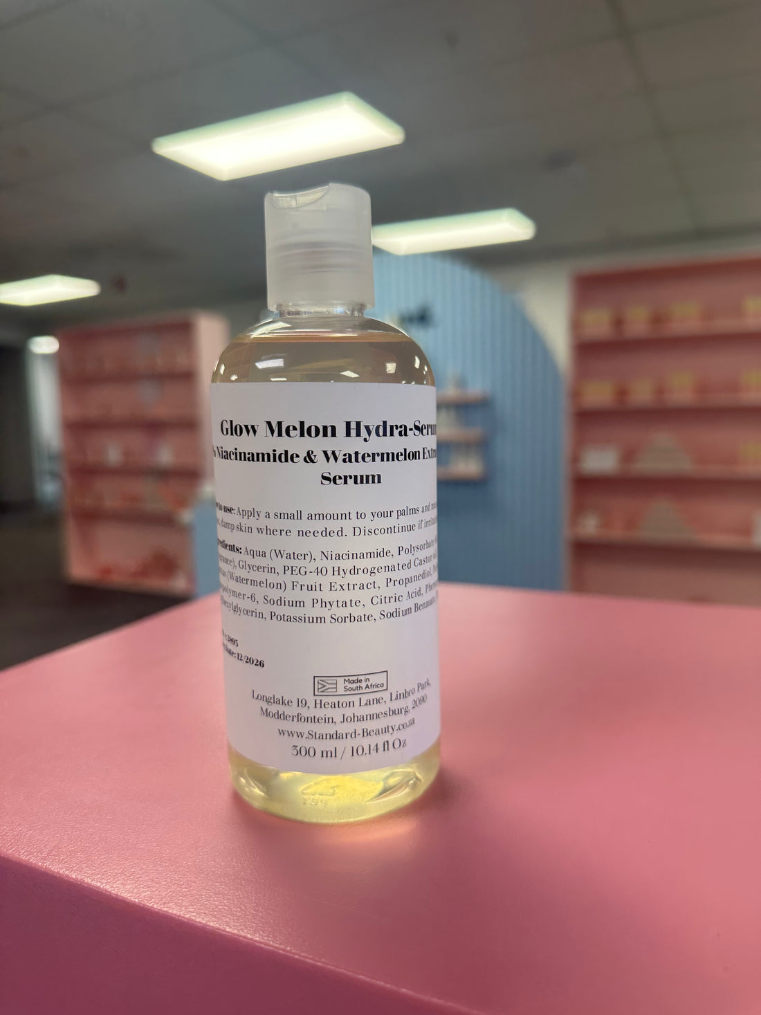 FACTORY STOCK: Glow Melon Hydra Body Serum with 5% Niacinamide &amp; Watermelon Extract| 200 ml