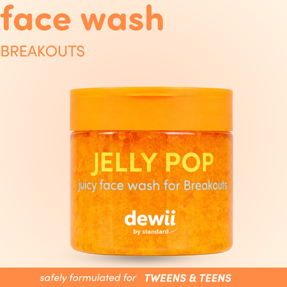 Jelly Pop Breakout Face Wash with Salicylic Acid | DEWII