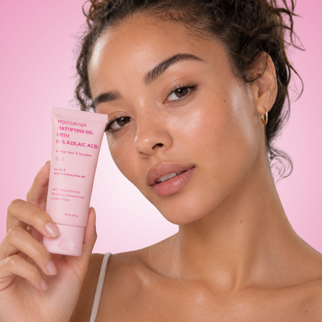 Mattifying Gel Moisturiser with 10% Azelaic Acid for Breakouts &amp; Oily Skin