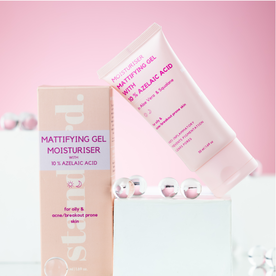 Mattifying Gel Moisturiser with 10% Azelaic Acid for Breakouts &amp; Oily Skin