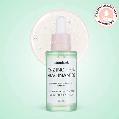 10% Niacinamide Serum with 1% Zinc &amp; Hyaluronic Acid