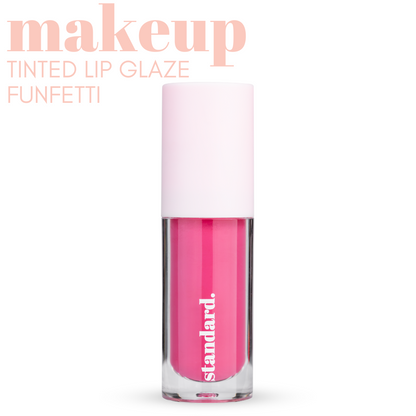Funfetti Tinted Lip Glaze with Hyaluronic Acid &amp; Tripeptides