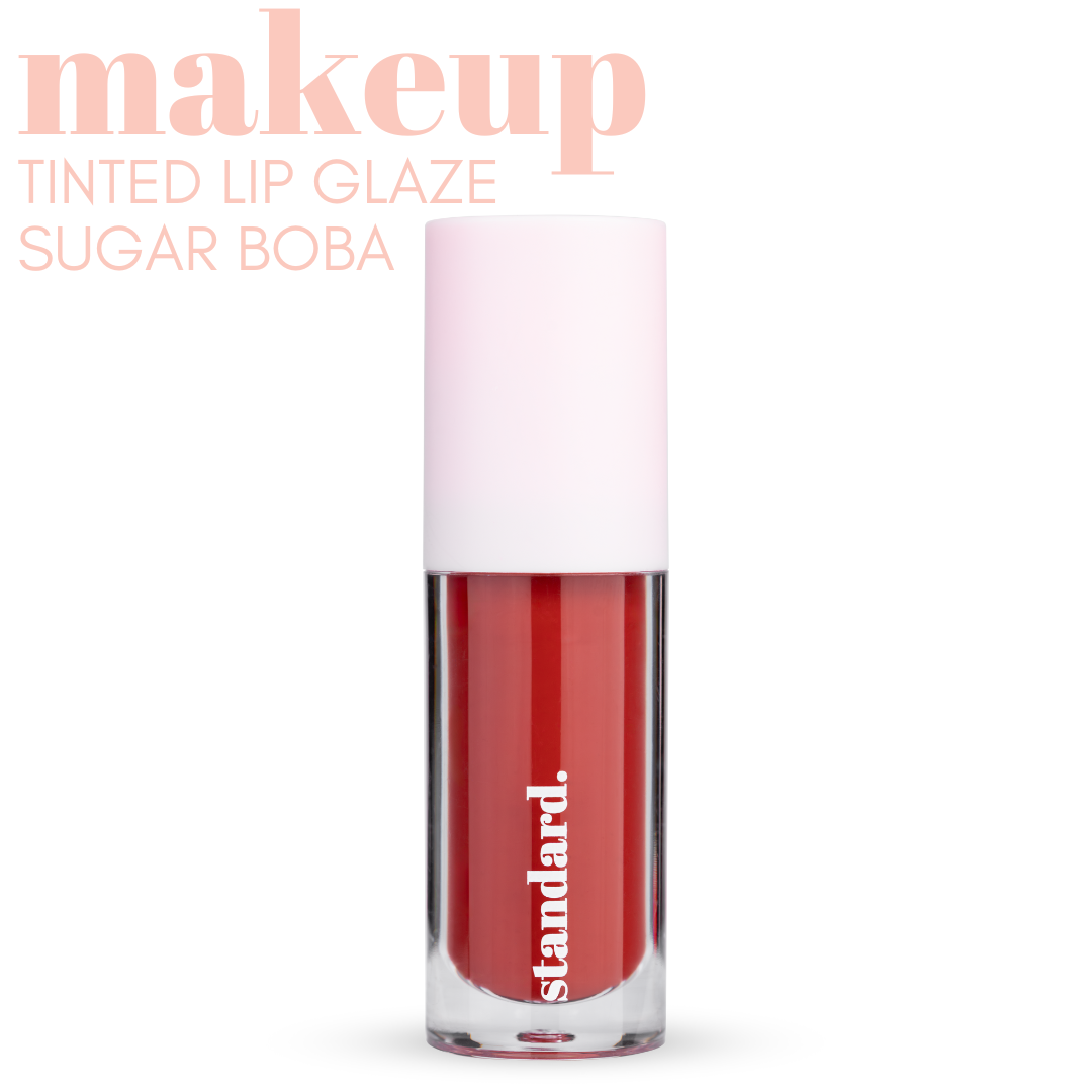 Sugar Boba Tinted Lip Glaze with Hyaluronic Acid & Tripeptides