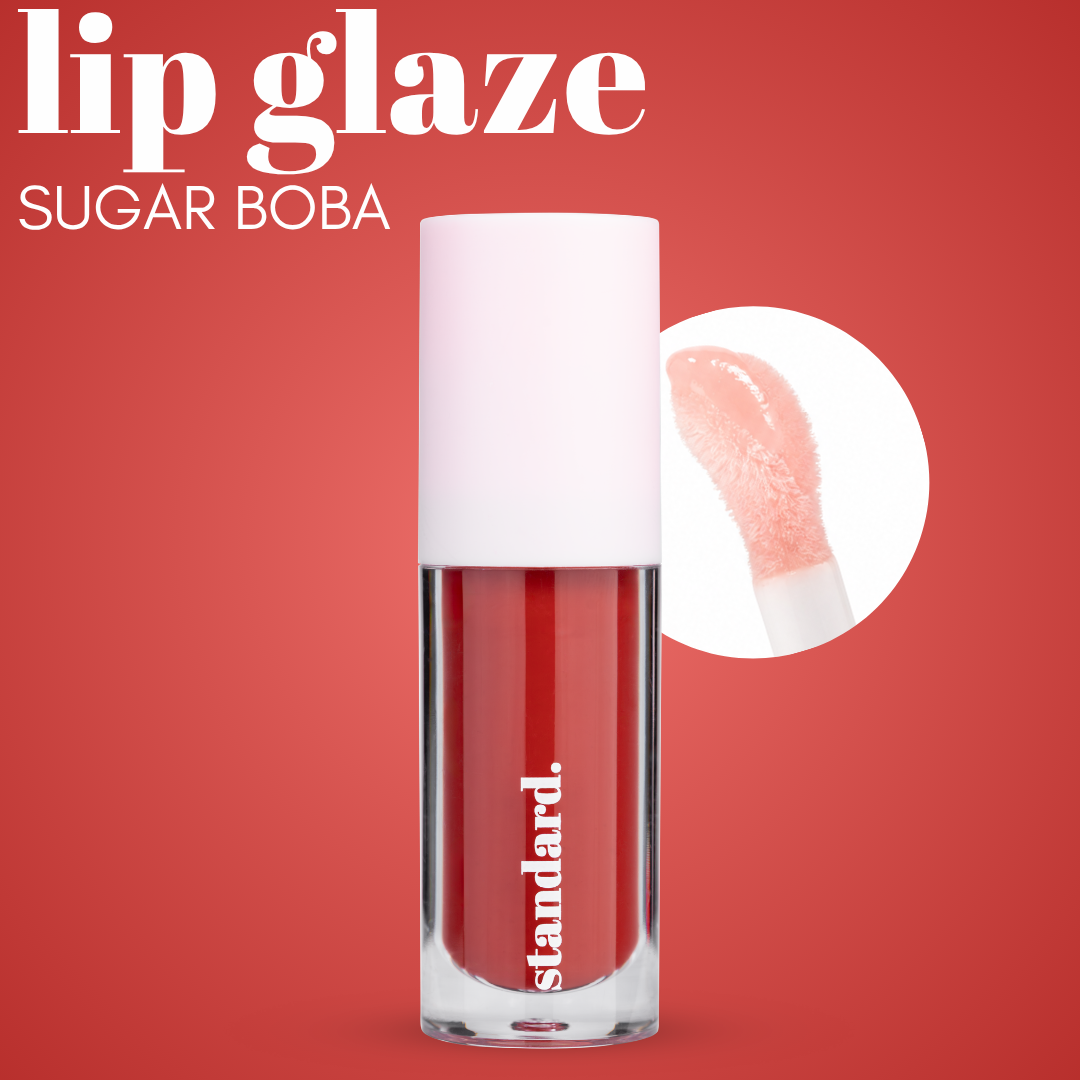 Sugar Boba Tinted Lip Glaze with Hyaluronic Acid &amp; Tripeptides
