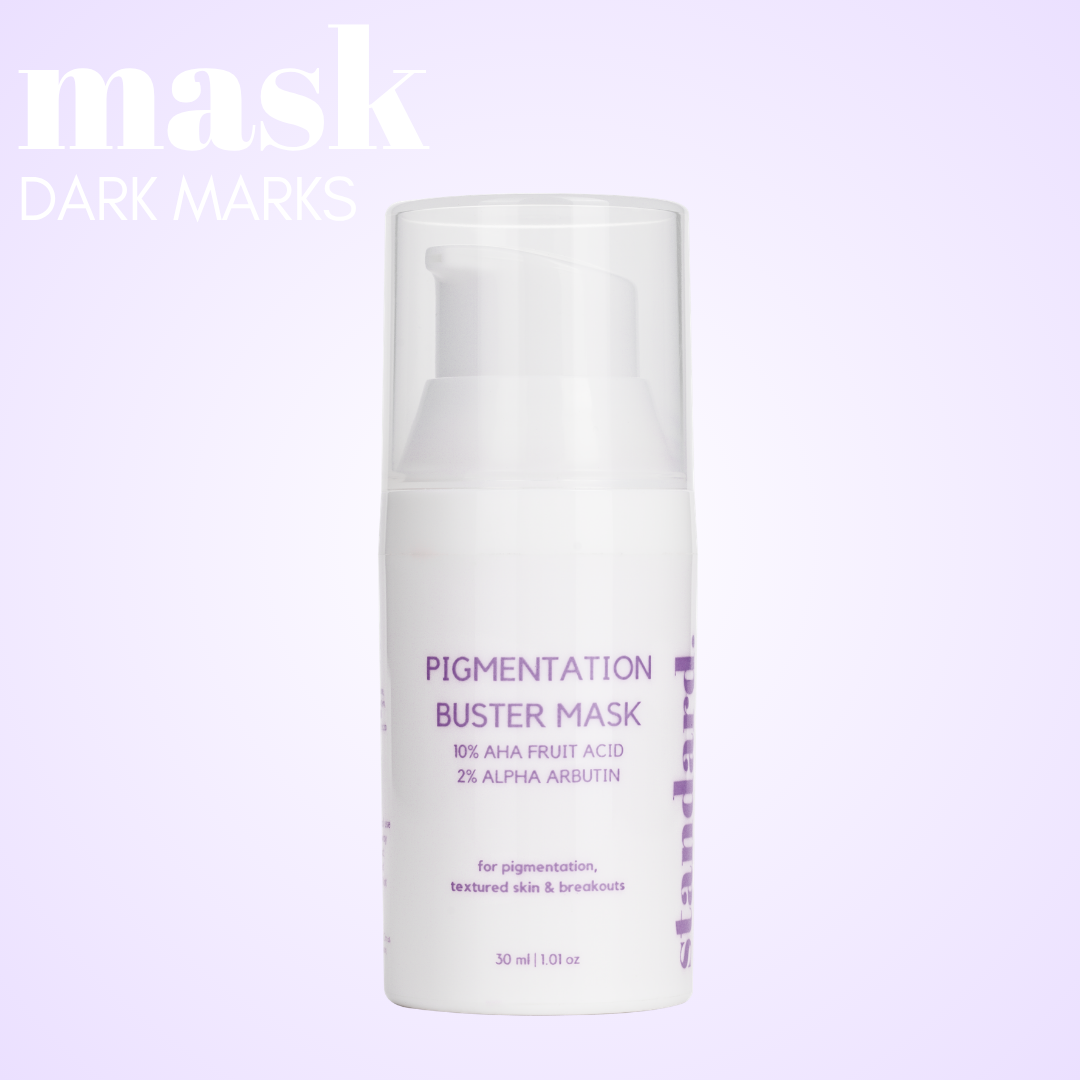 Pigmentation Buster Mask: 10% AHA Fruit Acid &amp; 2% Alpha Arbutin