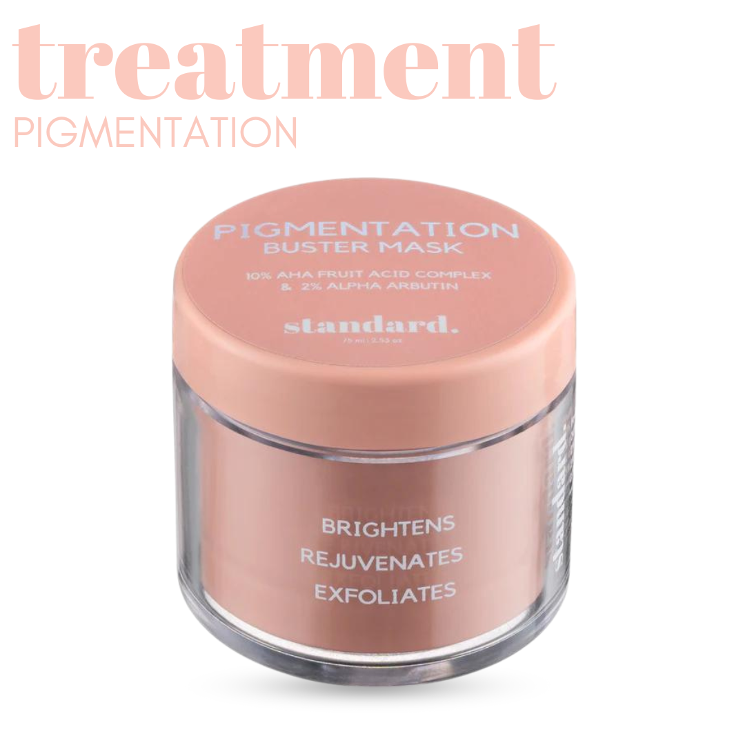 Pigmentation Buster Mask: 10% AHA Fruit Acid &amp; 2% Alpha Arbutin