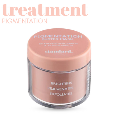 Pigmentation Buster Mask: 10% AHA Fruit Acid &amp; 2% Alpha Arbutin